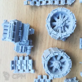 Описание картинки ORK HALFTRAKK UPGRADE KIT. от Серж по цене 1 300руб | Свободный Рынок Миниатюр - СРМ