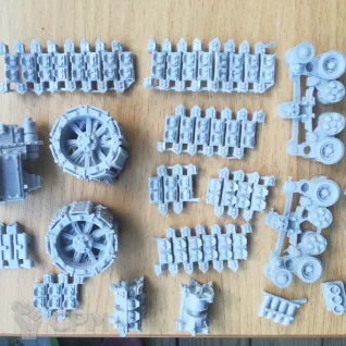 Описание картинки ORK HALFTRAKK UPGRADE KIT. от Серж по цене 1 300руб | Свободный Рынок Миниатюр - СРМ