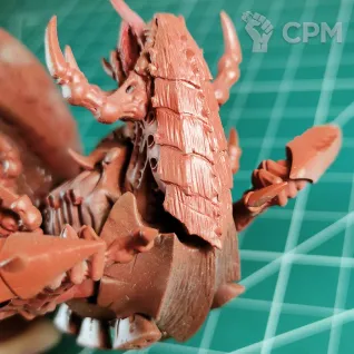 Описание картинки Tyranids Trygon от Каджит по цене 10 498руб | Свободный Рынок Миниатюр - СРМ