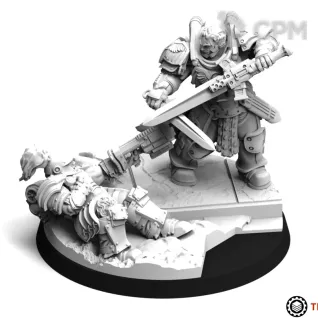 Описание картинки Obsidian Guard - Immortals - Blademaster от Manufactorum76 по цене 750руб | Свободный Рынок Миниатюр - СРМ