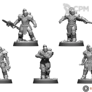 Описание картинки Legionary Asssault Team от Manufactorum76 по цене 1 000руб | Свободный Рынок Миниатюр - СРМ