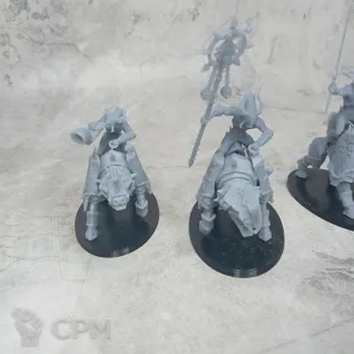 Описание картинки Bloodcrushers of Khorne от Миньки Молота Войны по цене 1 099руб | Свободный Рынок Миниатюр - СРМ