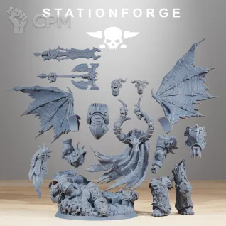 Описание картинки Demon Prince от AxeL's Forge по цене 650руб | Свободный Рынок Миниатюр - СРМ