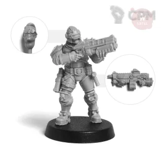 Описание картинки Комплект Law Enforcement Unit - Woofy edition от Артель W по цене 3 400руб | Свободный Рынок Миниатюр - СРМ