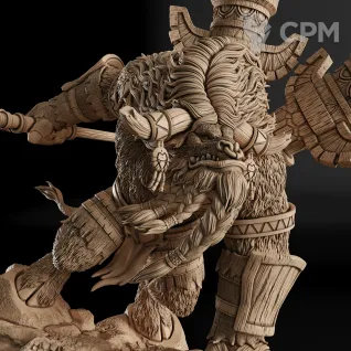 Описание картинки Cairne Bloodhoof Фигурка (World of Warcraft) от GAS3TXD  по цене 5 600руб | Свободный Рынок Миниатюр - СРМ