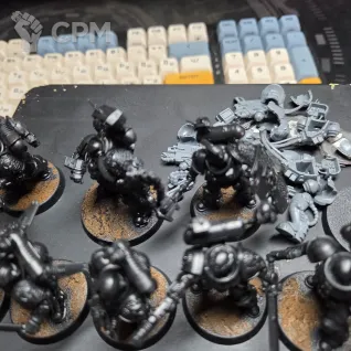 Описание картинки Deathwatch, ориг + токены от GumanoiDja по цене 8 500руб | Свободный Рынок Миниатюр - СРМ