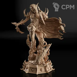 Описание картинки Sylvanas Windrunner Фигурка (World of Warcraft) от GAS3TXD  по цене 4 400руб | Свободный Рынок Миниатюр - СРМ