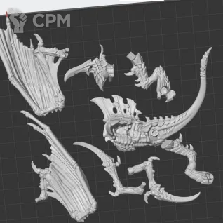 Описание картинки Tyranid Prime от White Rhino по цене 799руб | Свободный Рынок Миниатюр - СРМ