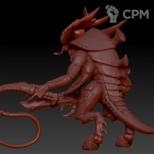 Описание картинки Tyranid Warrior / Tyranid Prime от MrMetalHorror по цене 350руб | Свободный Рынок Миниатюр - СРМ