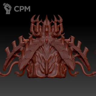 Описание картинки Sporocyst от MrMetalHorror по цене 1 800руб | Свободный Рынок Миниатюр - СРМ