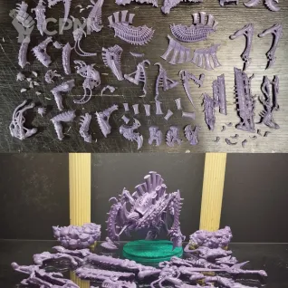 Описание картинки tyrannofex/tervigon от VsePrah по цене 2 800руб | Свободный Рынок Миниатюр - СРМ