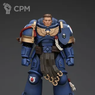Описание картинки JoyToy Ultramarines Sergeant Gadriel от Строго по-Имперски по цене 4 800руб | Свободный Рынок Миниатюр - СРМ