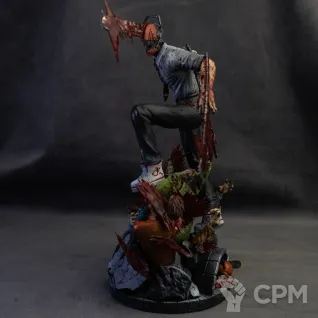 Описание картинки Denji Chainsaw Man от Dark Craft Hobby по цене 20 796руб | Свободный Рынок Миниатюр - СРМ
