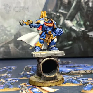 Описание картинки Primaris captain от Solbadguy по цене 8 000руб | Свободный Рынок Миниатюр - СРМ