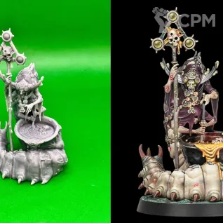 Описание картинки Belga the Cystwitch от 3D Wargaming по цене 300руб | Свободный Рынок Миниатюр - СРМ
