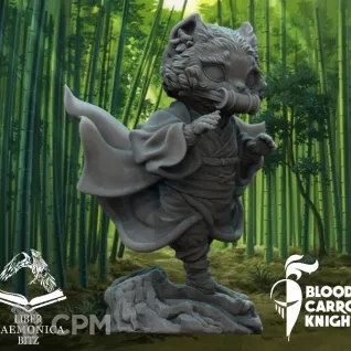 Описание картинки Незуко | Коллекционная миниатюра 70 мм от Blood Carrot Knights по цене 1 350руб | Свободный Рынок Миниатюр - СРМ