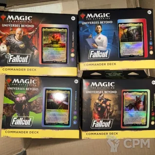 Описание картинки Magic The Gathering Fallout Commander Deck Bundle от Warmaster по цене 29 950руб | Свободный Рынок Миниатюр - СРМ