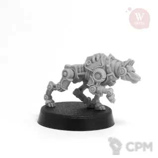 Описание картинки Plootow the Cyberdog от Артель W по цене 550руб | Свободный Рынок Миниатюр - СРМ