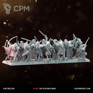Описание картинки Бандиты(14 тел) от 3D Wargaming по цене 2 000руб | Свободный Рынок Миниатюр - СРМ
