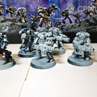 Описание картинки Grey Knigths: Strike Squad от Varash по цене 5 400руб | Свободный Рынок Миниатюр - СРМ