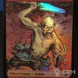 Описание картинки Goblin Token (DMR) от Барахолка Баллиоза по цене 100руб | Свободный Рынок Миниатюр - СРМ