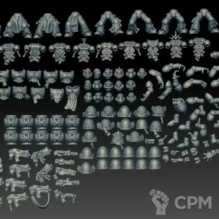 Описание картинки Blood Angels Tactical Squad (Scan) от AxeL's Forge по цене 1 700руб | Свободный Рынок Миниатюр - СРМ