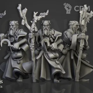 Описание картинки Mages от 3DPrintClub по цене 150руб | Свободный Рынок Миниатюр - СРМ