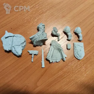 Описание картинки Belial, Grand master of the Deathwing от асмуса от Сергиев Илья по цене 1 800руб | Свободный Рынок Миниатюр - СРМ