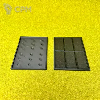 Описание картинки Movements tray для баз 25х50мм 3х2 (2шт) от Миниатюры и фигурки по цене 130руб | Свободный Рынок Миниатюр - СРМ