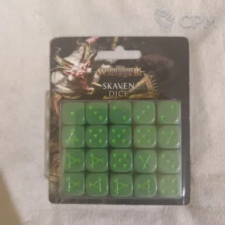 Описание картинки Skaven Dice Set от User19033 по цене 8 000руб | Свободный Рынок Миниатюр - СРМ
