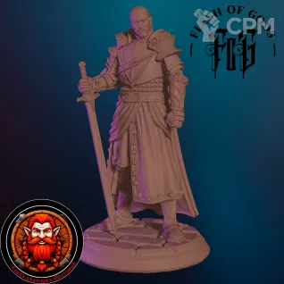 Описание картинки Лорд-рыцарь от Falgrim's_shop по цене 420руб | Свободный Рынок Миниатюр - СРМ