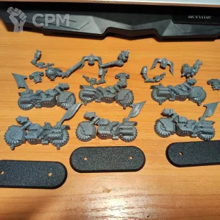 Описание картинки Ravenwing bikes 2 от Сергиев Илья по цене 1 900руб | Свободный Рынок Миниатюр - СРМ