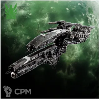 Описание картинки UCM Avalon Battlecruiser  (Эксклюзивная модель) от Wotiao по цене 5 990руб | Свободный Рынок Миниатюр - СРМ