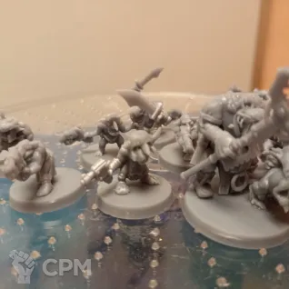 Описание картинки Гретчины (Gretchin), Орки (orc) - Вархаммер 40000 (Миниатюры Warhammer 40000) от Лавка Приключенца по цене 549руб | Свободный Рынок Миниатюр - СРМ