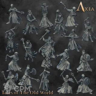 Описание картинки Blinded Guardians Sisters Warband - Mordheim от Critical Print по цене 2 900руб | Свободный Рынок Миниатюр - СРМ