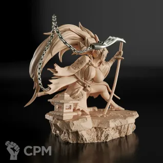 Описание картинки Baiken Фигурка (Guilty Gear) от GAS3TXD  по цене 3 600руб | Свободный Рынок Миниатюр - СРМ