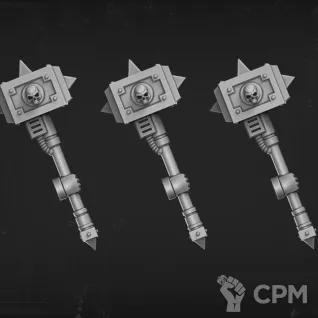 Описание картинки молоты тип Warden (правая рука) от LDBits по цене 547руб | Свободный Рынок Миниатюр - СРМ