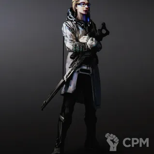 Описание картинки Мария Робертс от Black Bear Miniature по цене 600руб | Свободный Рынок Миниатюр - СРМ