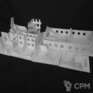 Описание картинки Руины 1/100 от Capitan Martinez по цене 3 625руб | Свободный Рынок Миниатюр - СРМ