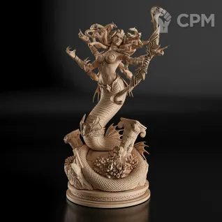 Описание картинки Lady Vashj Фигурка (World of Warcraft) от GAS3TXD  по цене 4 200руб | Свободный Рынок Миниатюр - СРМ
