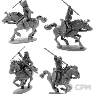 Описание картинки VXA045  Persian  Unarmoured Cavalry от Base 28 по цене 2 870руб | Свободный Рынок Миниатюр - СРМ
