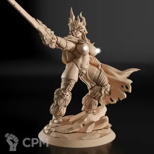 Описание картинки Lich Queen Girl Фигурка (World of Warcraft) от GAS3TXD  по цене 4 000руб | Свободный Рынок Миниатюр - СРМ