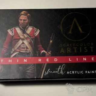 Описание картинки Scalecolor Artist: Thin red line set от Waff Minis по цене 3 000руб | Свободный Рынок Миниатюр - СРМ