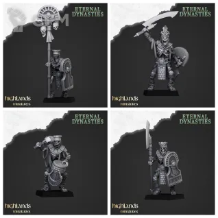Описание картинки Ancient Guard with Halberds от 3DPrintClub по цене 95руб | Свободный Рынок Миниатюр - СРМ