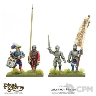 Описание картинки Warlord Pike &amp;Shotte Landsknechts Pikemen от Base 28 по цене 3 125руб | Свободный Рынок Миниатюр - СРМ