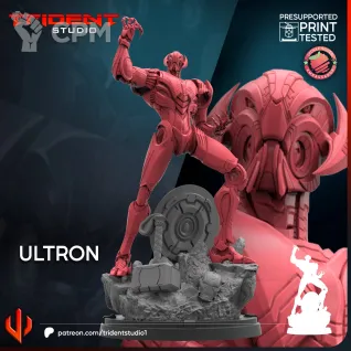 Описание картинки Ultron от Daniilfedyakov по цене 370руб | Свободный Рынок Миниатюр - СРМ