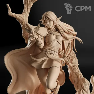 Описание картинки Deedlit Фигурка (Lodoss-tou Senki) от GAS3TXD  по цене 3 900руб | Свободный Рынок Миниатюр - СРМ