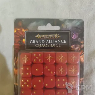 Описание картинки Grand Alliance Chaos Dice Set от User19033 по цене 4 000руб | Свободный Рынок Миниатюр - СРМ