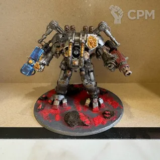 Описание картинки Nemesis Dreadknight от KUZAR по цене 3 000руб | Свободный Рынок Миниатюр - СРМ