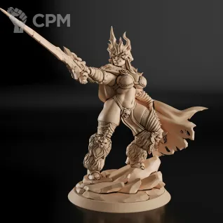 Описание картинки Lich Queen Girl Фигурка (World of Warcraft) от GAS3TXD  по цене 4 000руб | Свободный Рынок Миниатюр - СРМ